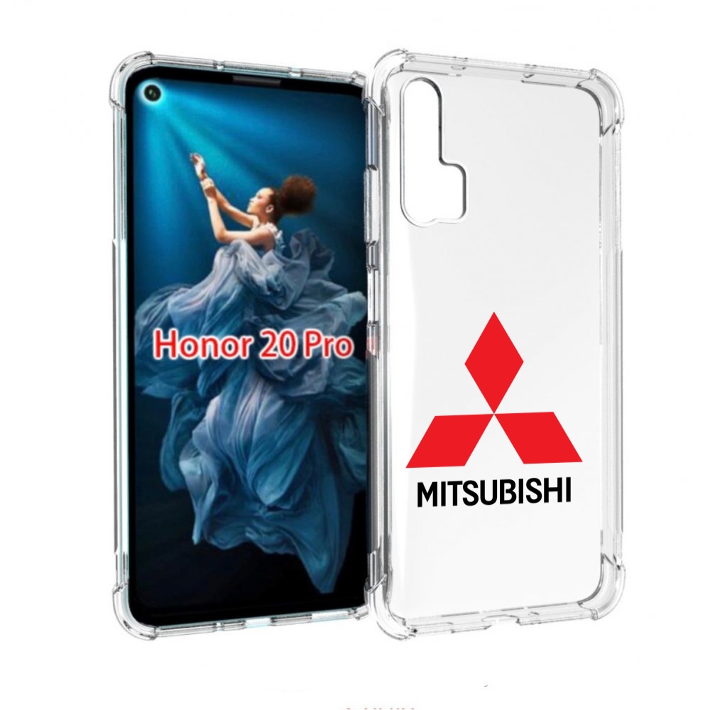 

Чехол бампер MyPads mitsubishi-3 для Honor 20 Pro противоударный, Прозрачный, Tocco