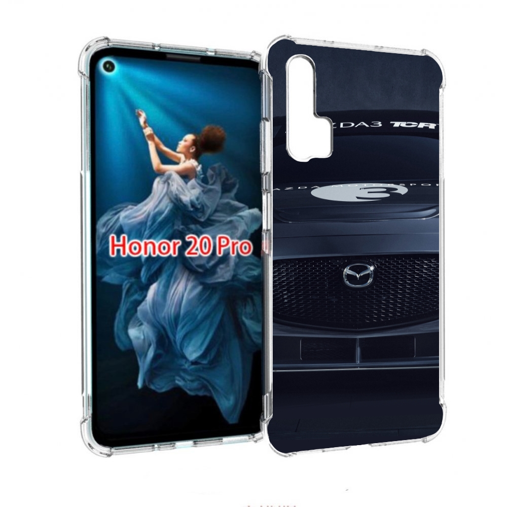 

Чехол бампер MyPads mazda мазда 3 для Honor 20 Pro противоударный, Прозрачный, Tocco