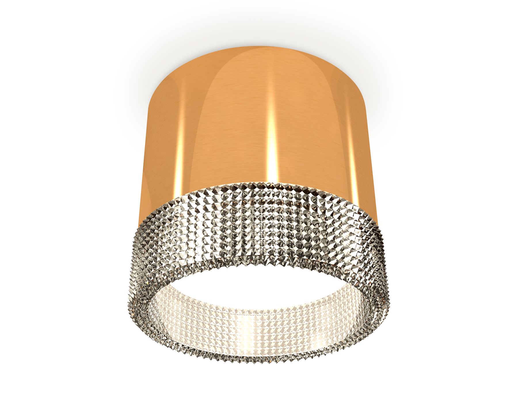 фото Комплект накладного светильника с композитным хрусталем xs8121020 pyg/cl золото желтое пол ambrella light