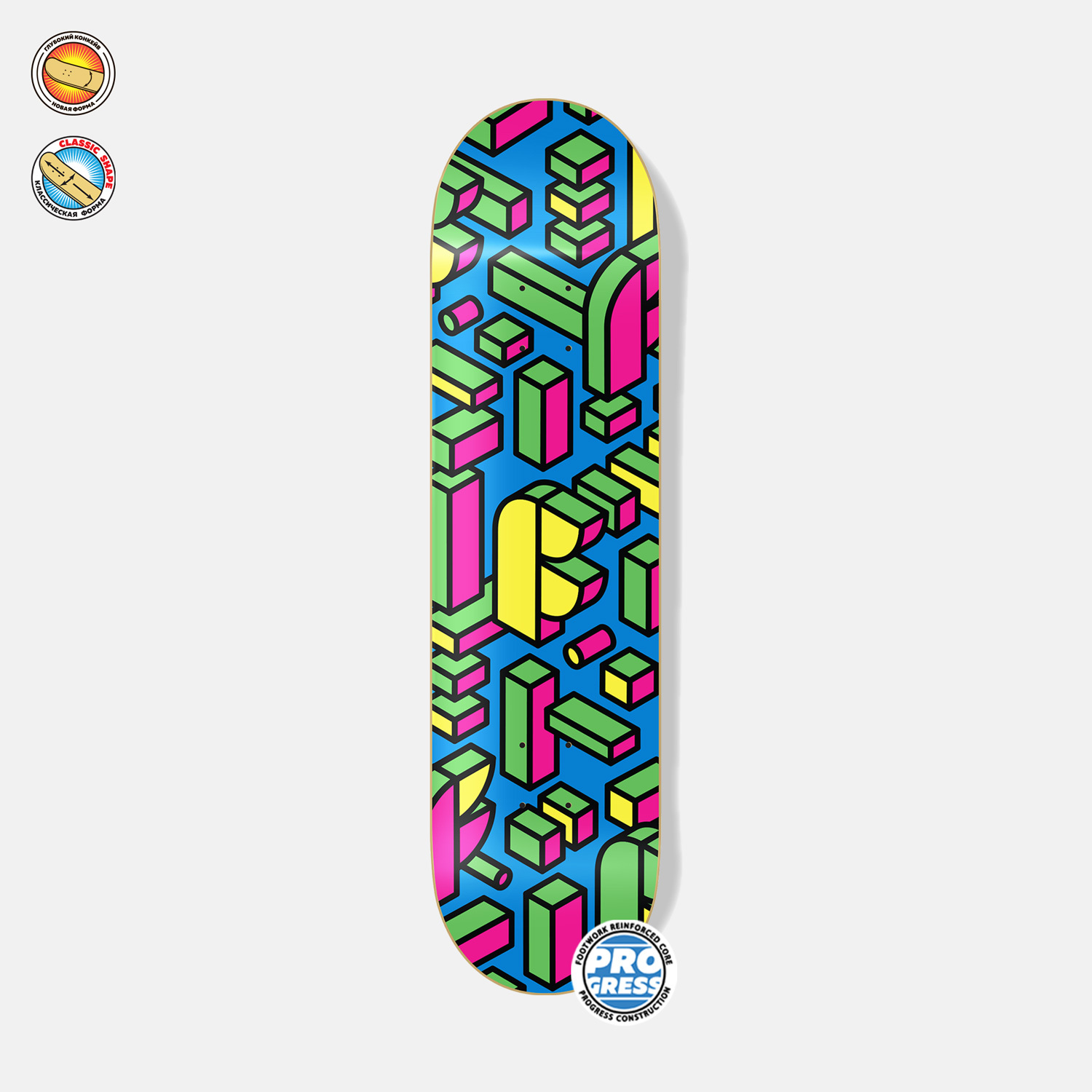 Дека Footwork Progress Tetris 8.125x31.625