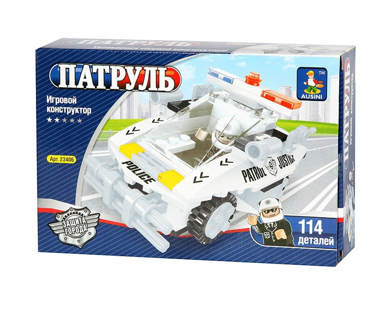 

Конструктор "Патруль. Перехватчик" (114 деталей)