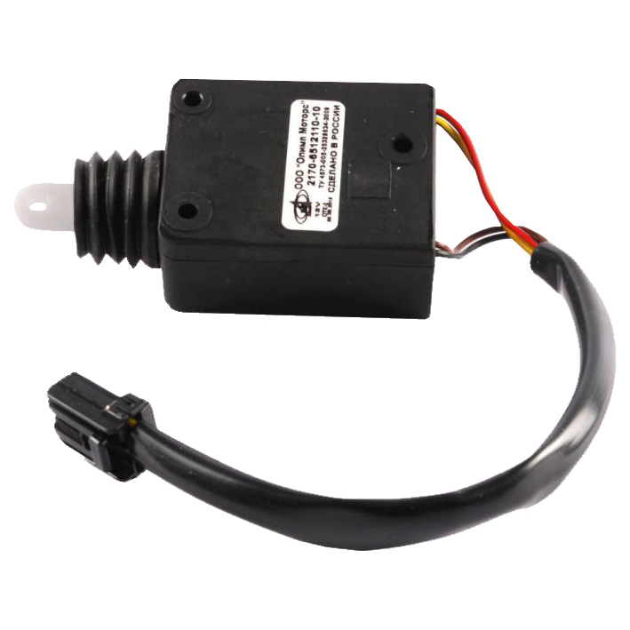 

Замок двери центральный 2170 (2 разъема) Соленоид Олимп Моторс