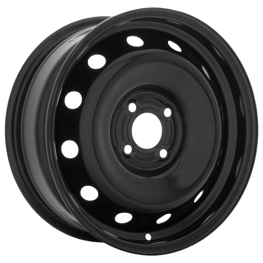 Диск штамп, ТЗСК 6x15 4x100 ET40 d60,1 (Renault Logan 2, Sandero, Xray) Черный