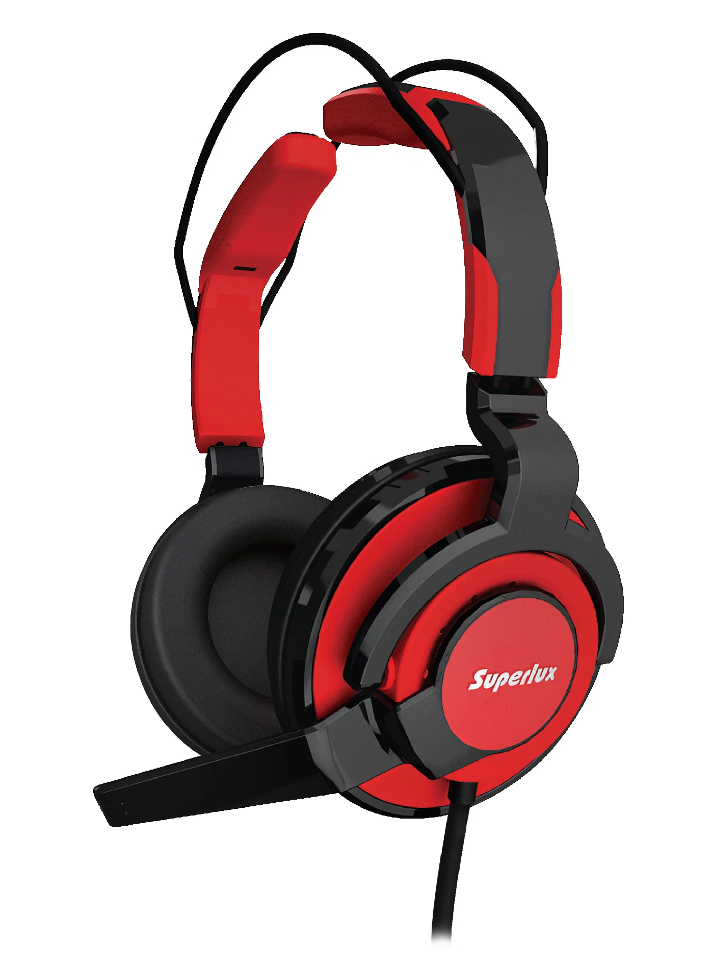 Наушники Superlux HMC631 Red Гарнитура для ПК