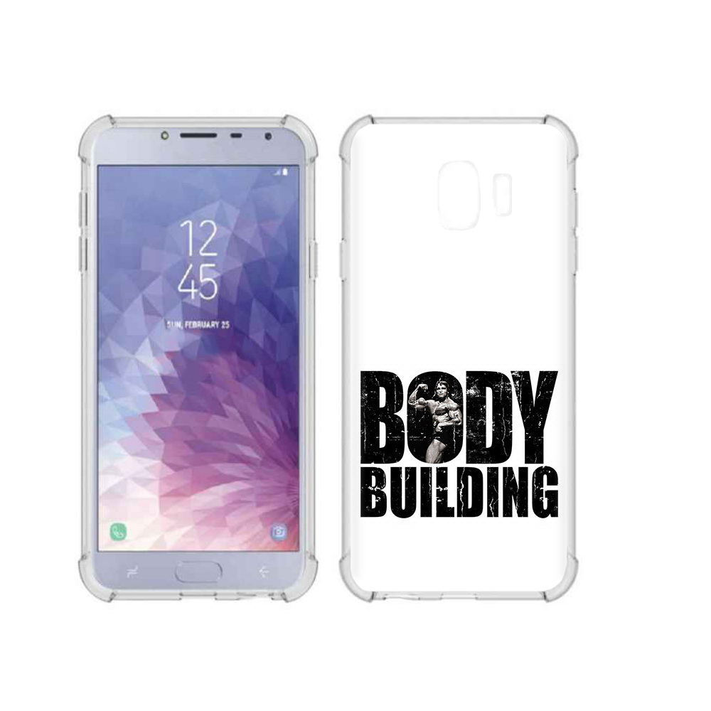 Чехол MyPads Tocco для Samsung Galaxy J4 (2018) Боди Билдинг