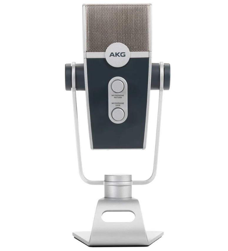 Микрофон AKG C44-USB серебристый/черный