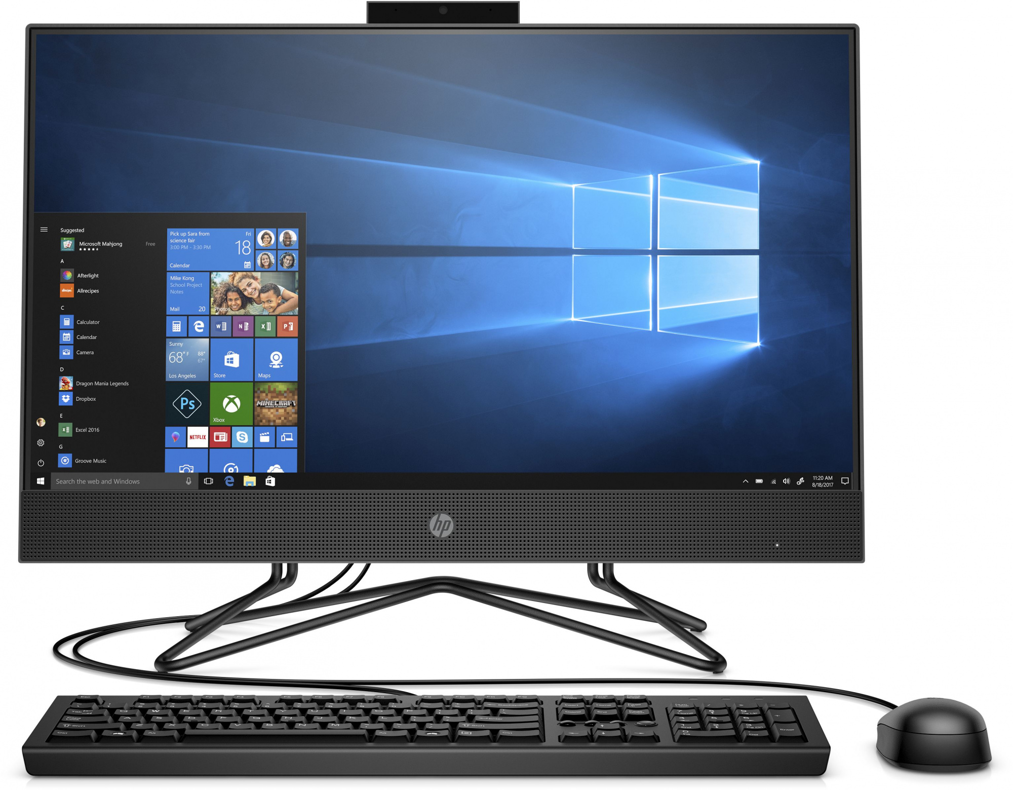 

Моноблок HP 200 G4 Grey (295D8EA)