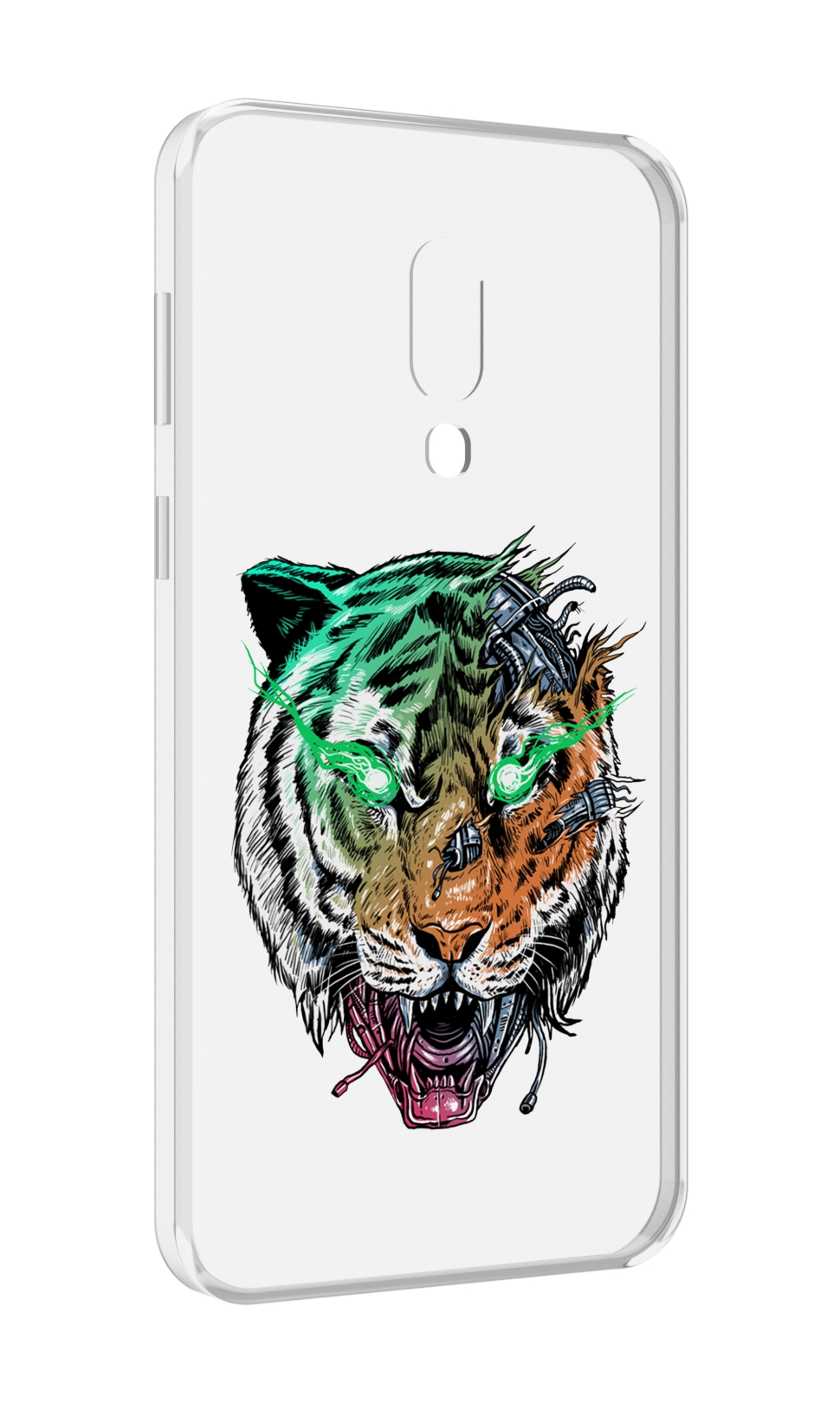 

Чехол MyPads робо-тигр для Meizu 16 Plus / 16th Plus, Прозрачный, Tocco