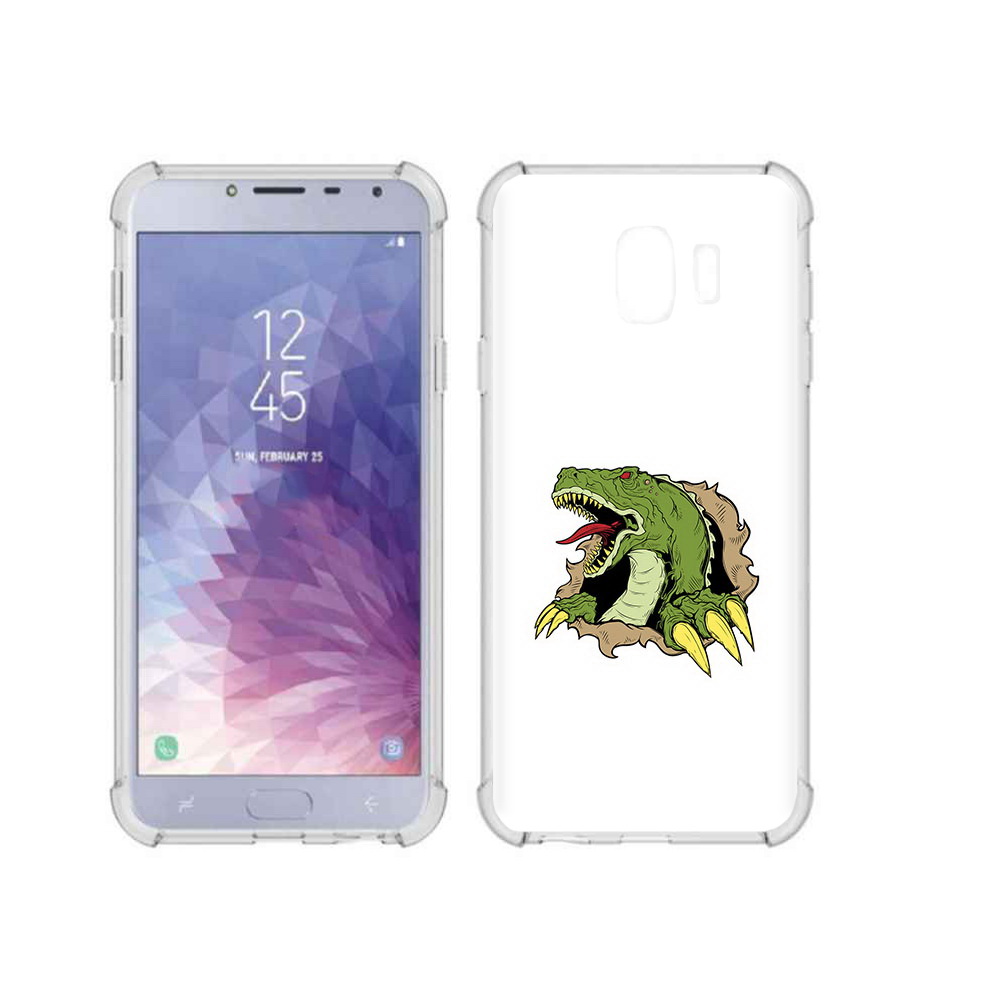 

Чехол MyPads Tocco для Samsung Galaxy J4 (2018) годзила, Прозрачный, Tocco