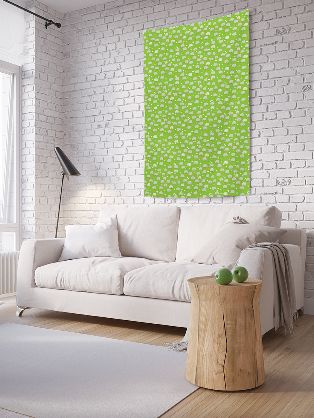 

Вертикальное фотопанно на стену JoyArty Овечки на пастбище 150x200 см, Овечки на пастбище