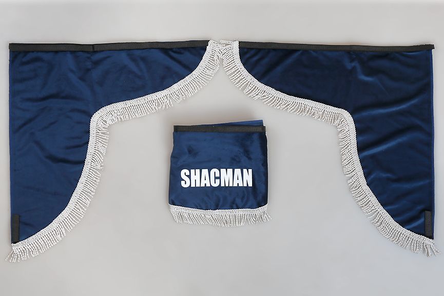 

Ламбрекен SHACMAN (польская ткань) Синий с серым, Серый;синий