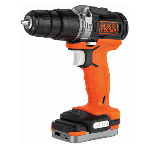 

Дрель-шуруповерт BLACK+DECKER BDCHD12S1-XJ 1.5Ач, без ЗУ, с одним аккумулятором