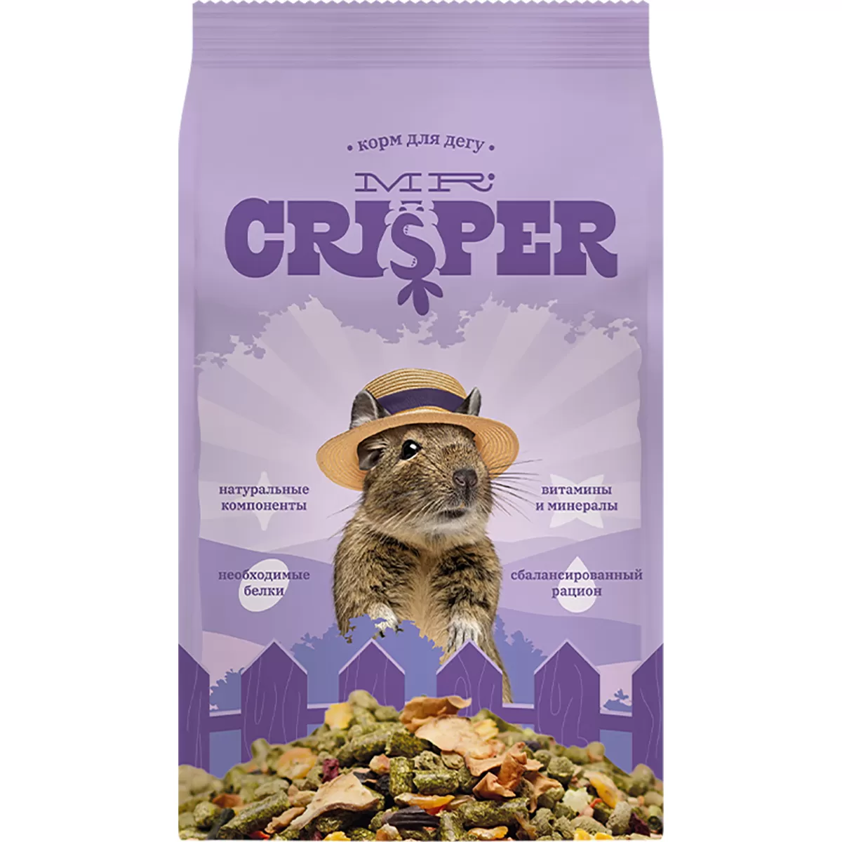 

Корм для дегу MR.Crisper, 900 г