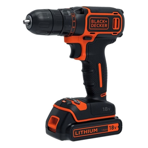 

Дрель-шуруповерт BLACK+DECKER BDCDC18B-QW 1.5Ач