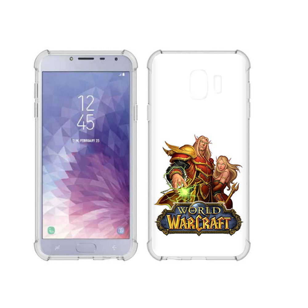 

Чехол MyPads Tocco для Samsung Galaxy J4 (2018) варкрафт2, Прозрачный, Tocco