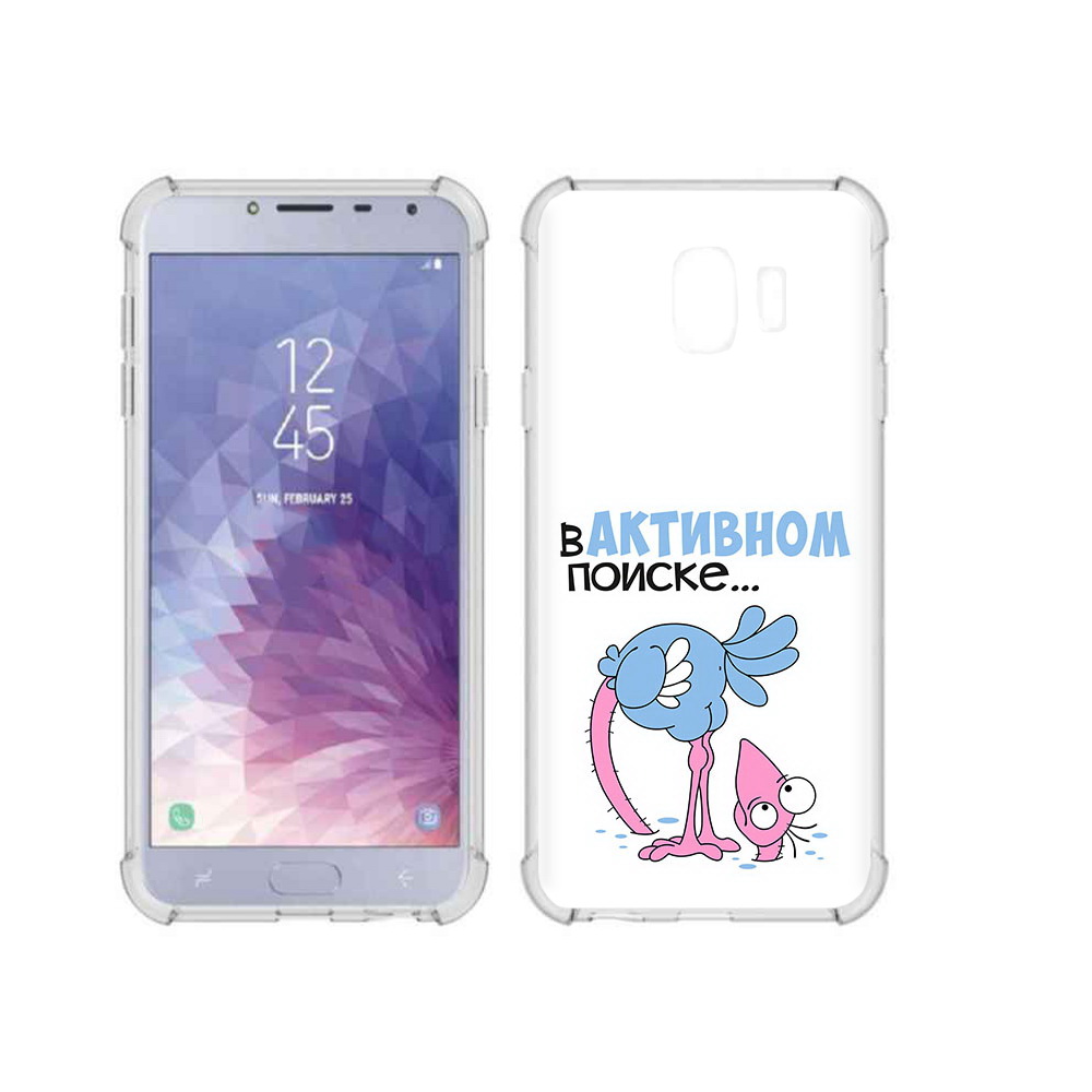 

Чехол MyPads Tocco для Samsung Galaxy J4 (2018) в активном поиске, Прозрачный, Tocco