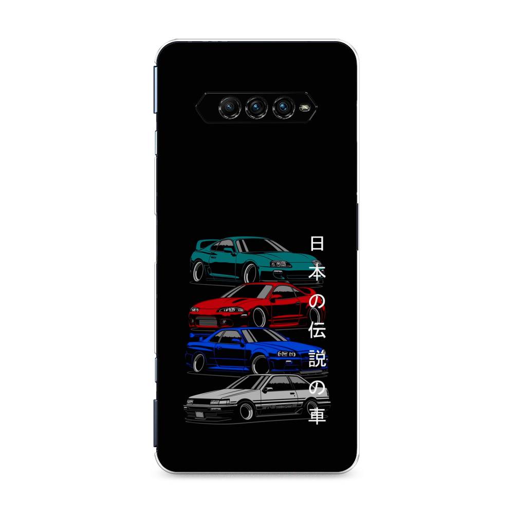

Чехол Awog на Xiaomi Black Shark 4 pro "JDM Legend cars", Зеленый;красный;синий, 317650-5