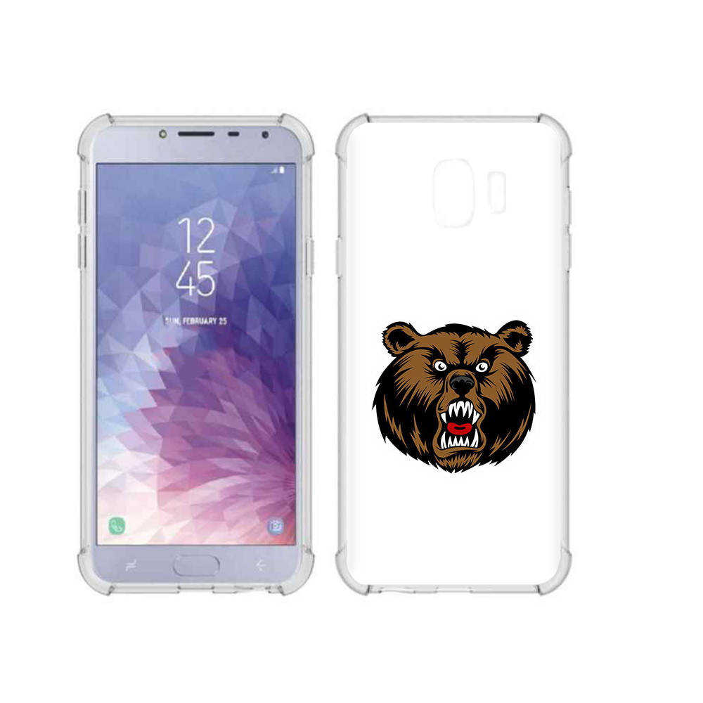 

Чехол MyPads Tocco для Samsung Galaxy J4 (2018) бурый, Прозрачный, Tocco