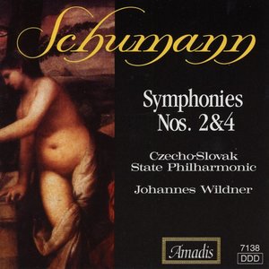 Symphonies 2 & 4 - by Schumann, Wildner and Czecho-Slovak State Phil Orch