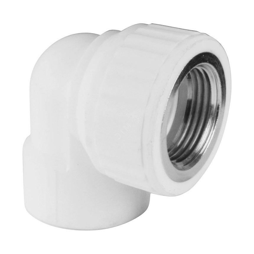 

Угольник переходной с внутренней резьбой 20 мм х 1/2" PPR Valfex (6шт) 10125020.6