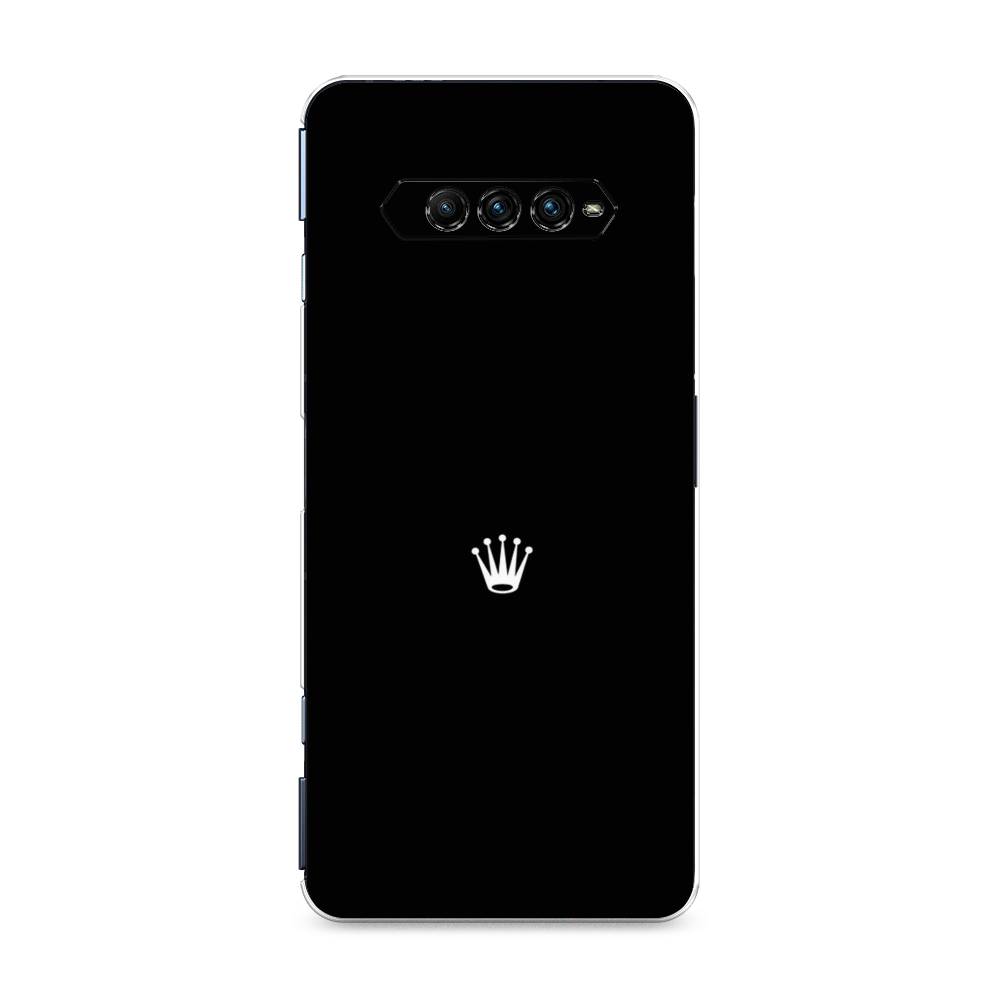 

Чехол Awog на Xiaomi Black Shark 4 pro "Белая корона на черном фоне", Черный, 317650-7