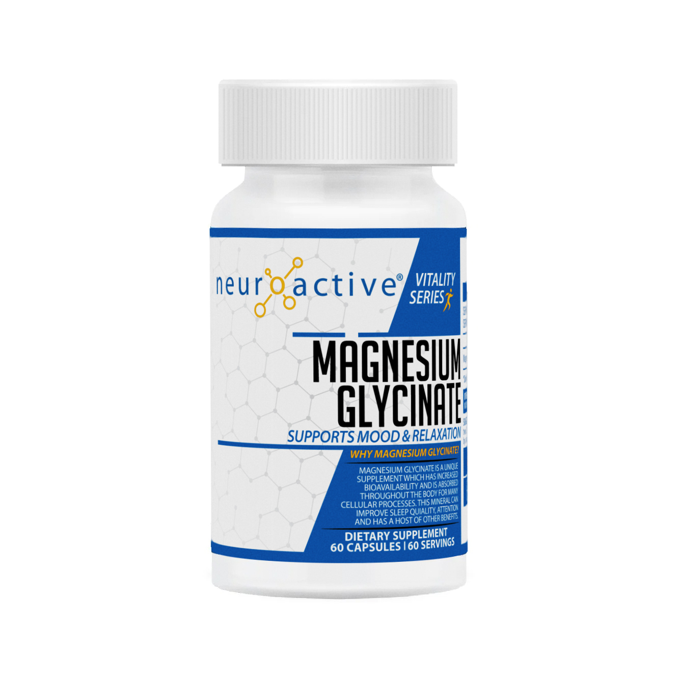 

Магний NeuroActive Magnesium Glycinate 60 капсул