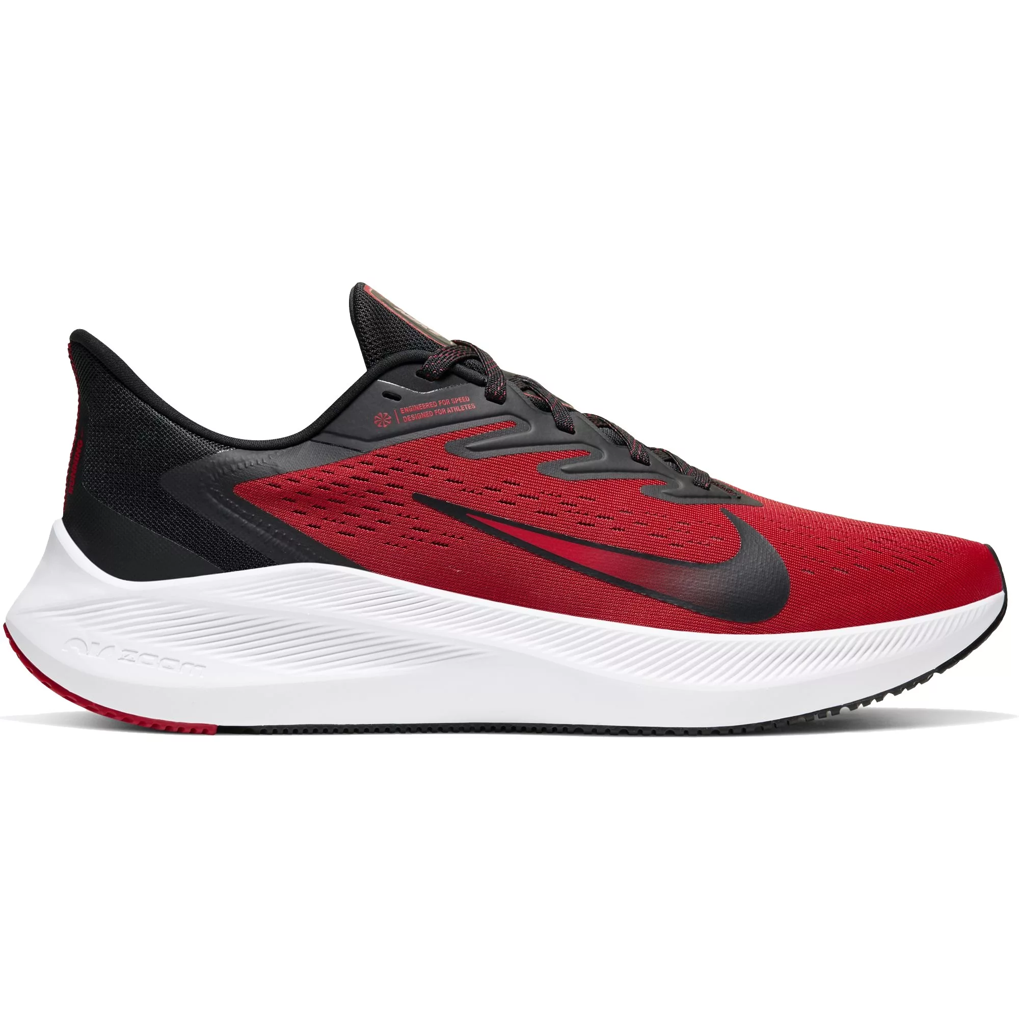 

Кроссовки мужские Nike ZOOM WINFLO 7 красные 44.5 EU, ZOOM WINFLO 7