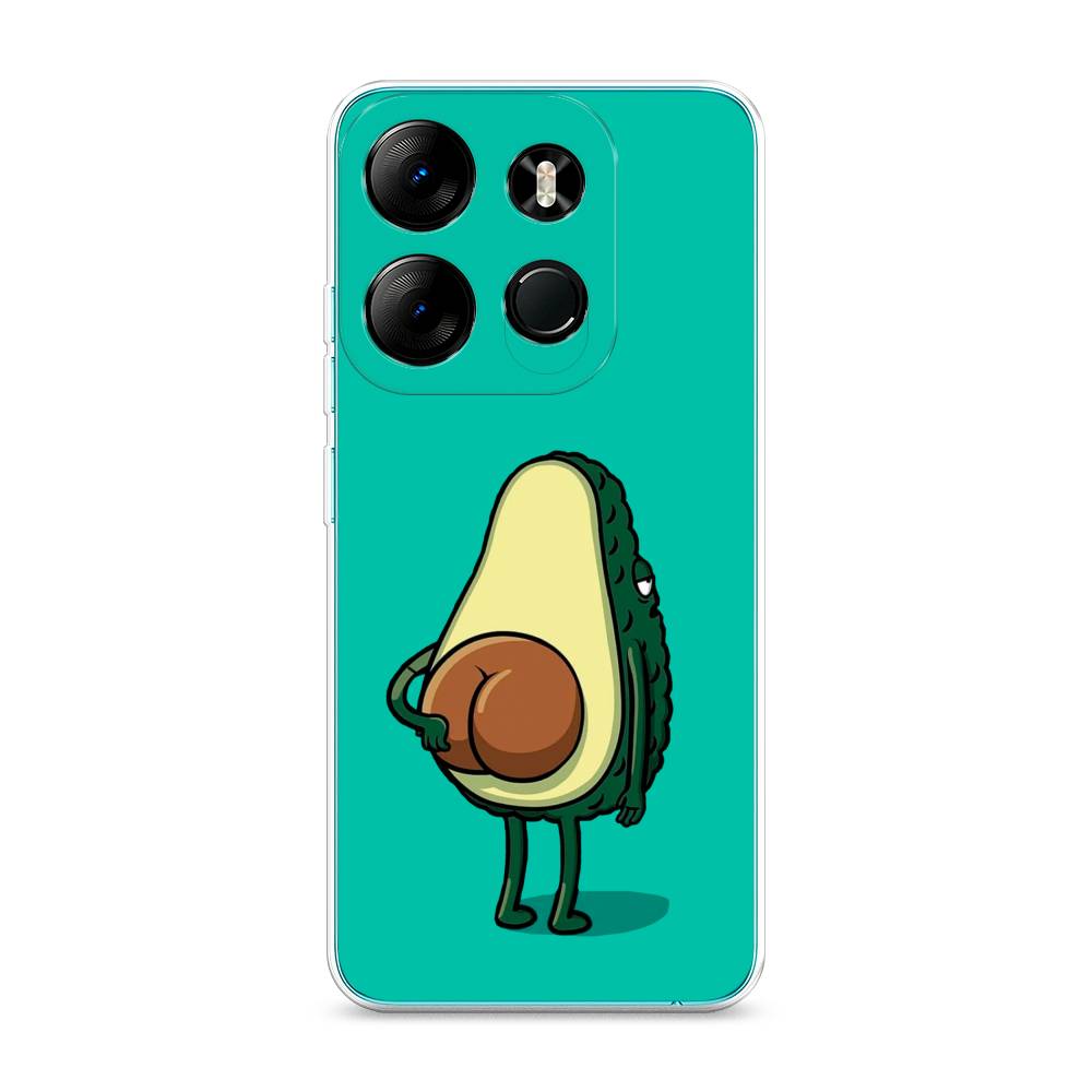 

Чехол Awog на Tecno Pop 7 Pro "Попа авокадо", Голубой;коричневый, 303450-10