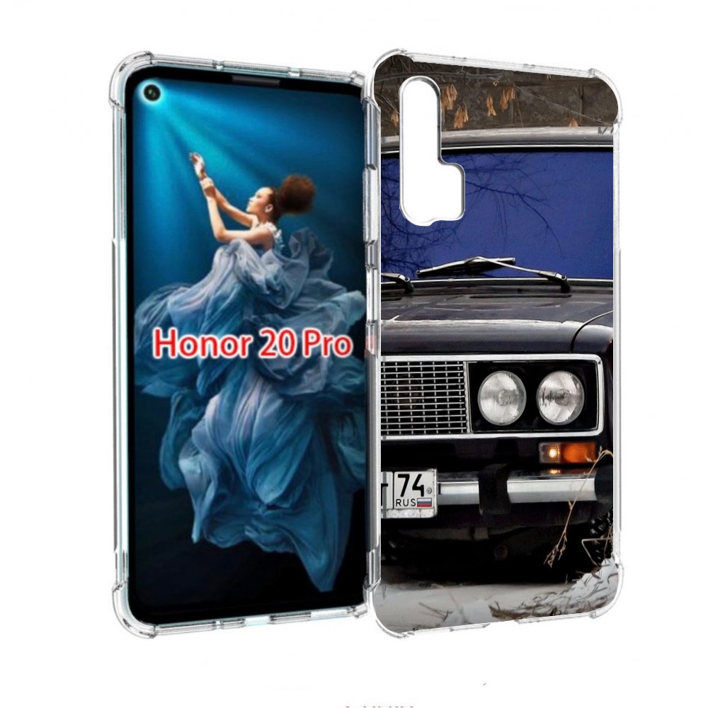 

Чехол бампер MyPads lada лада ваз 1 для Honor 20 Pro противоударный, Прозрачный, Tocco