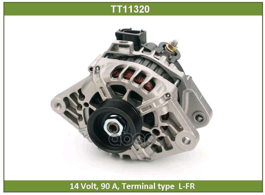 

Генератор HYUNDAI Solaris (11-) KIA Ceed (06-) (G4FC) 14В 90A TESLA TECHNICS