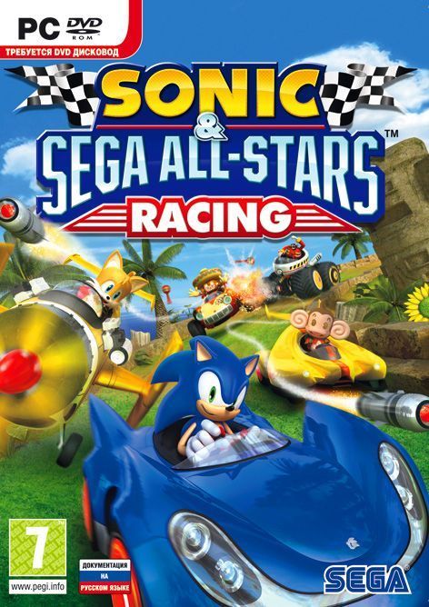 Игра Sonic and SEGA: All-Stars Racing. Хорошие игры Русская Версия Jewel (PC)