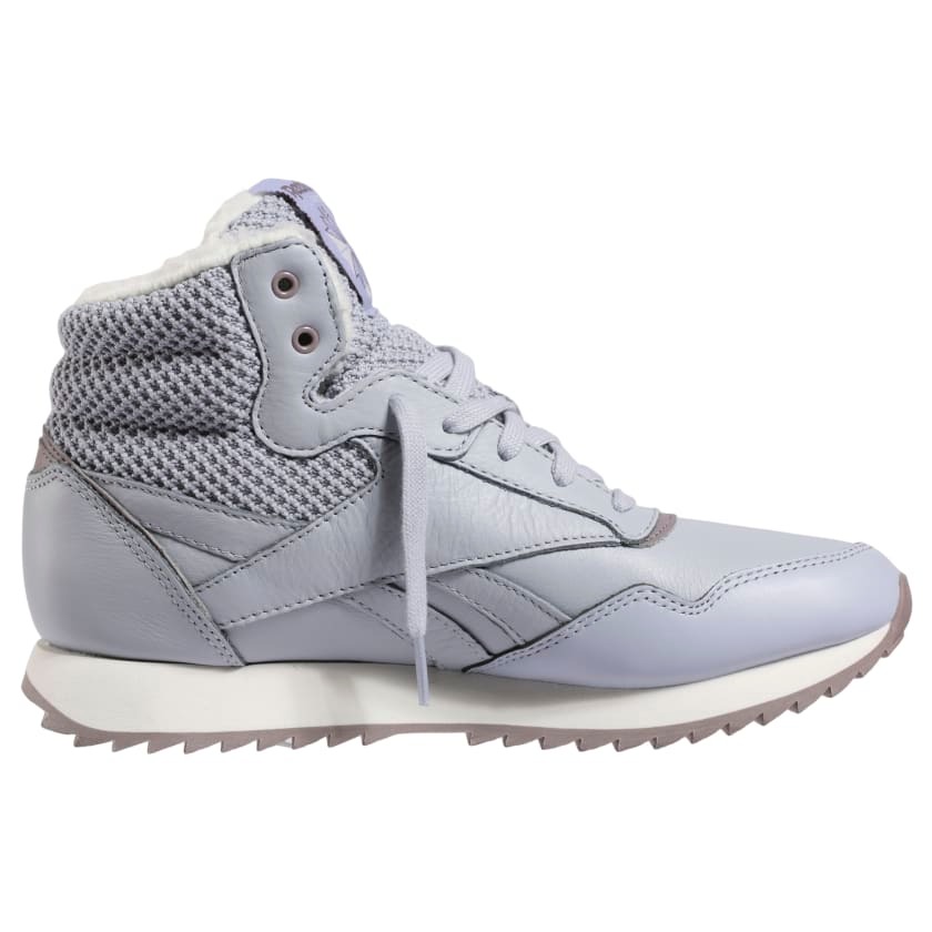 фото Кроссовки женские reebok rockeasy ripple sherpa серые 5 us