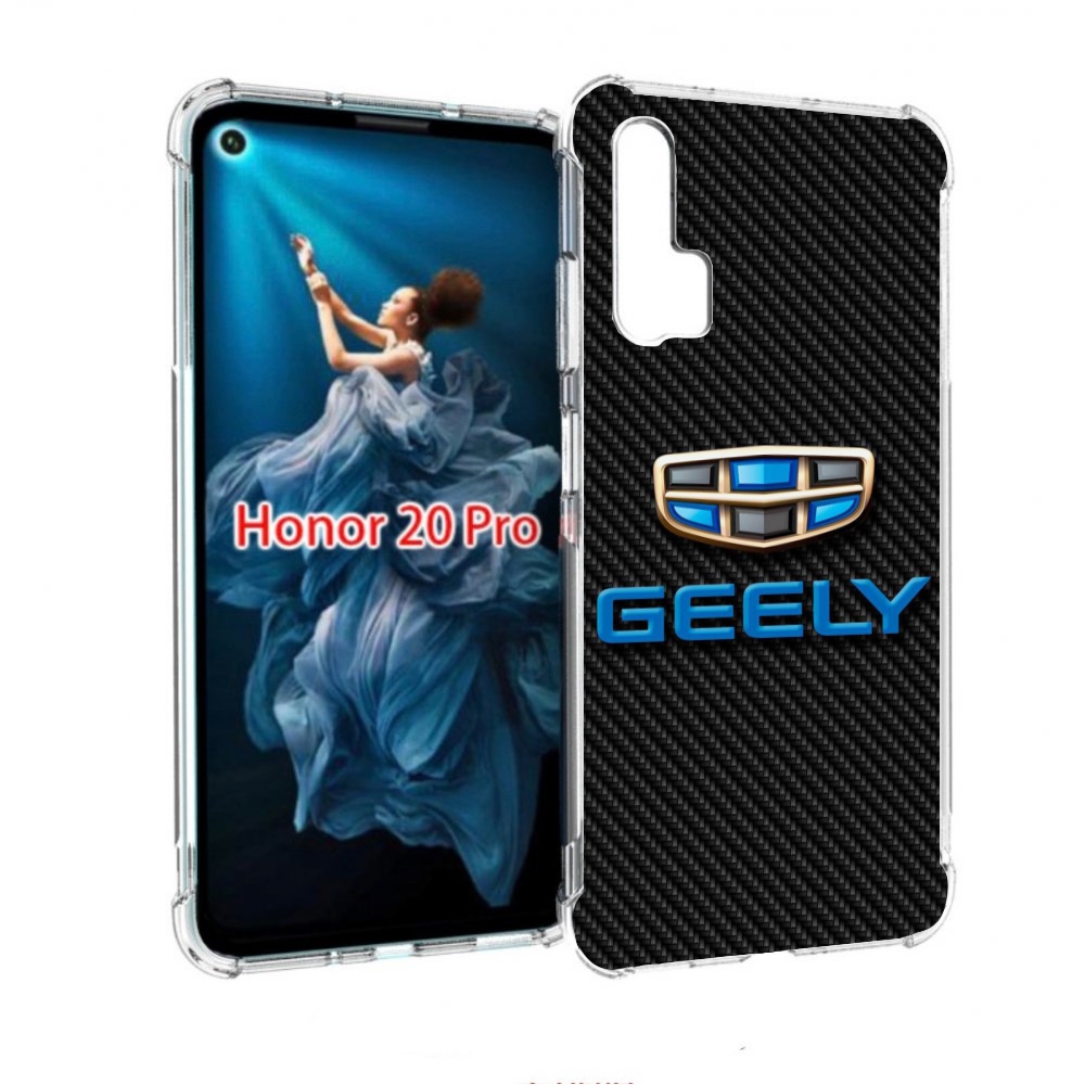 

Чехол бампер MyPads geely джили 1 для Honor 20 Pro противоударный, Прозрачный, Tocco
