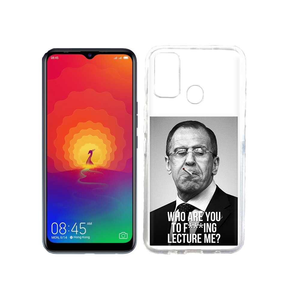 

Чехол MyPads Tocco для Tecno Spark 4 лавров, Tocco