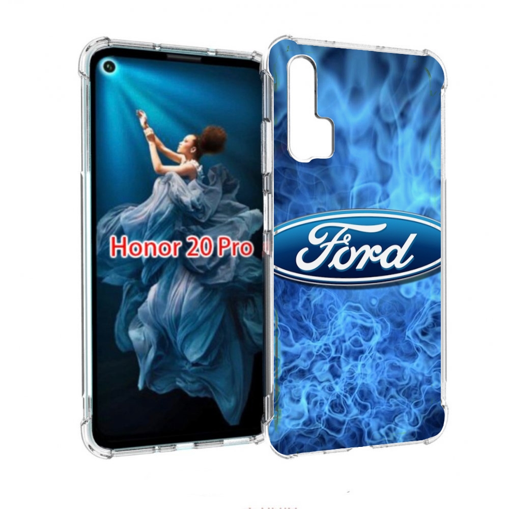 

Чехол бампер MyPads ford-форд-22 м для Honor 20 Pro противоударный, Прозрачный, Tocco