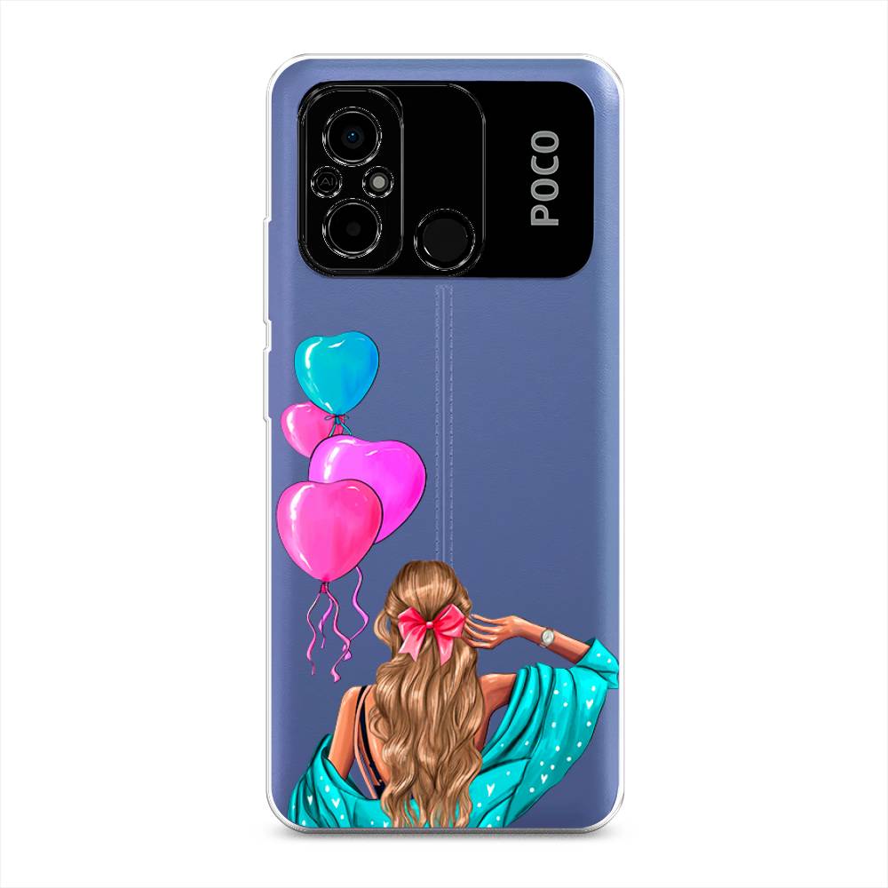 

Чехол Awog на Poco C55 "День Рождения", Голубой;розовый;бежевый, 318250-7
