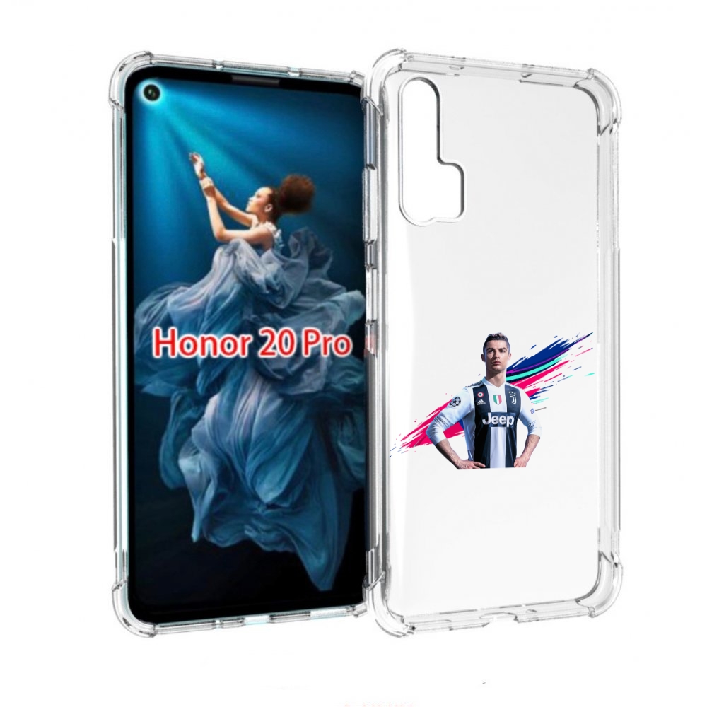 

Чехол бампер MyPads fifa-Криштиану-Роналду мужской для Honor 20, Прозрачный, Tocco