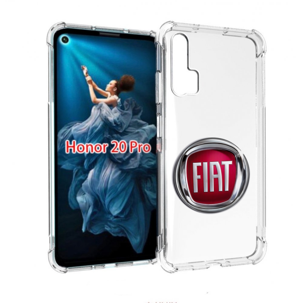 

Чехол бампер MyPads fiat-фиат мужской для Honor 20 Pro противоуд, Прозрачный, Tocco