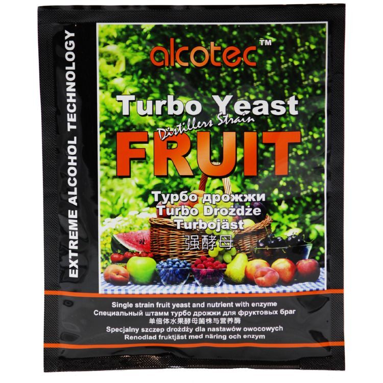 

Дрожжи Alcotec Turbo Yeast Fruit, 60 г