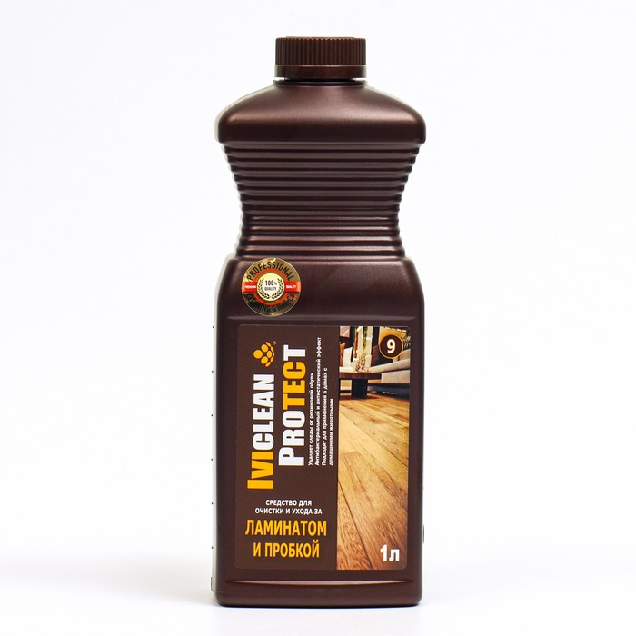 

Очиститель для полов из ламината и пробки, IVIclean proTECt, 1 л