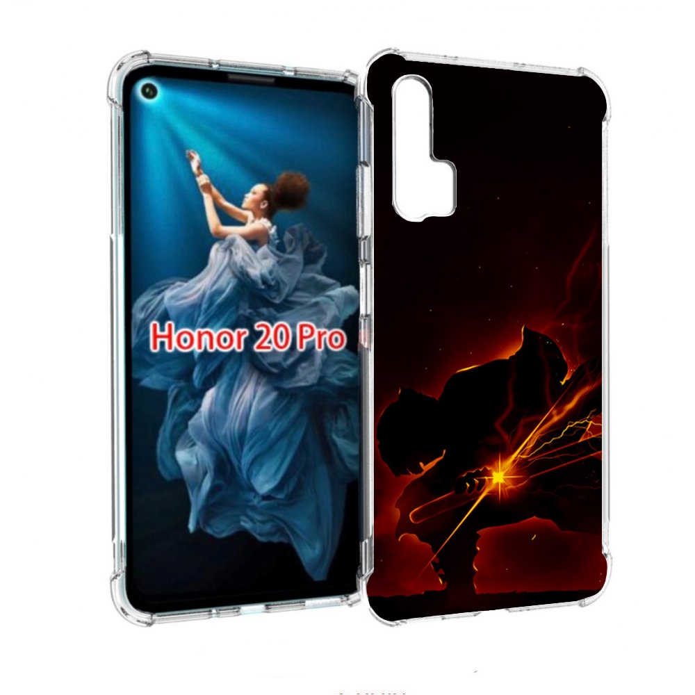 

Чехол бампер MyPads demon-slayer-зеницу для Honor 20 Pro противо, Прозрачный, Tocco