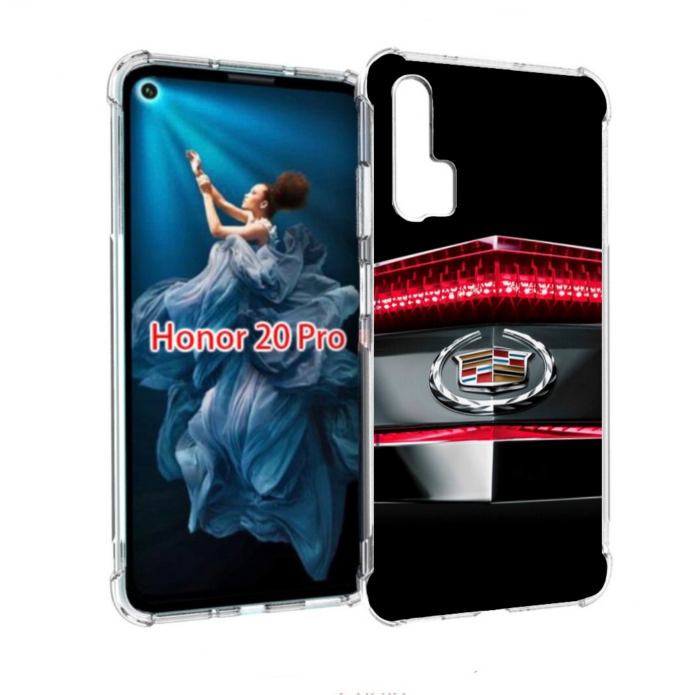 

Чехол бампер MyPads cadillac-кадилак-1 мусжкой для Honor 20 Pro, Прозрачный, Tocco