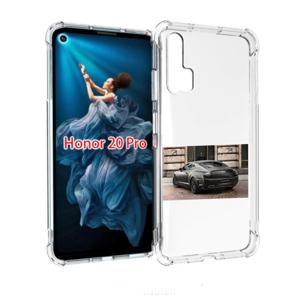 

Чехол бампер MyPads bentley бентли 1 мужской для Honor 20 Pro пр, Прозрачный, Tocco