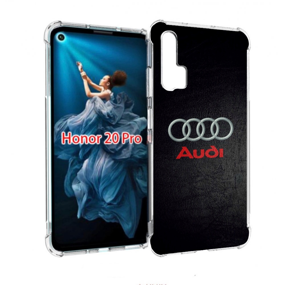 

Чехол бампер MyPads audi ауди 6 мужской для Honor 20 Pro противо, Прозрачный, Tocco