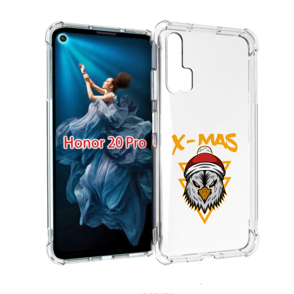 

Чехол бампер MyPads Xmax для Honor 20 Pro противоударный, Прозрачный, Tocco