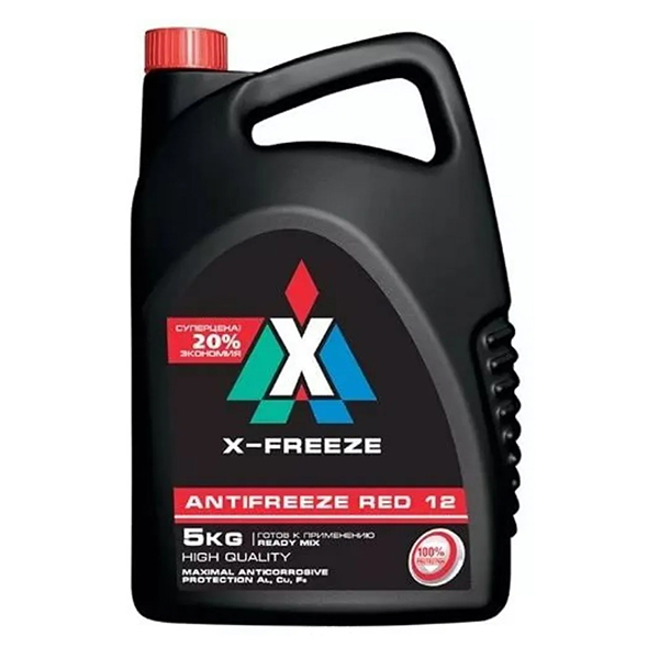 

Антифриз Felix 430206074 готовый красный, G12 Red 5 кг готовый антифриз красный