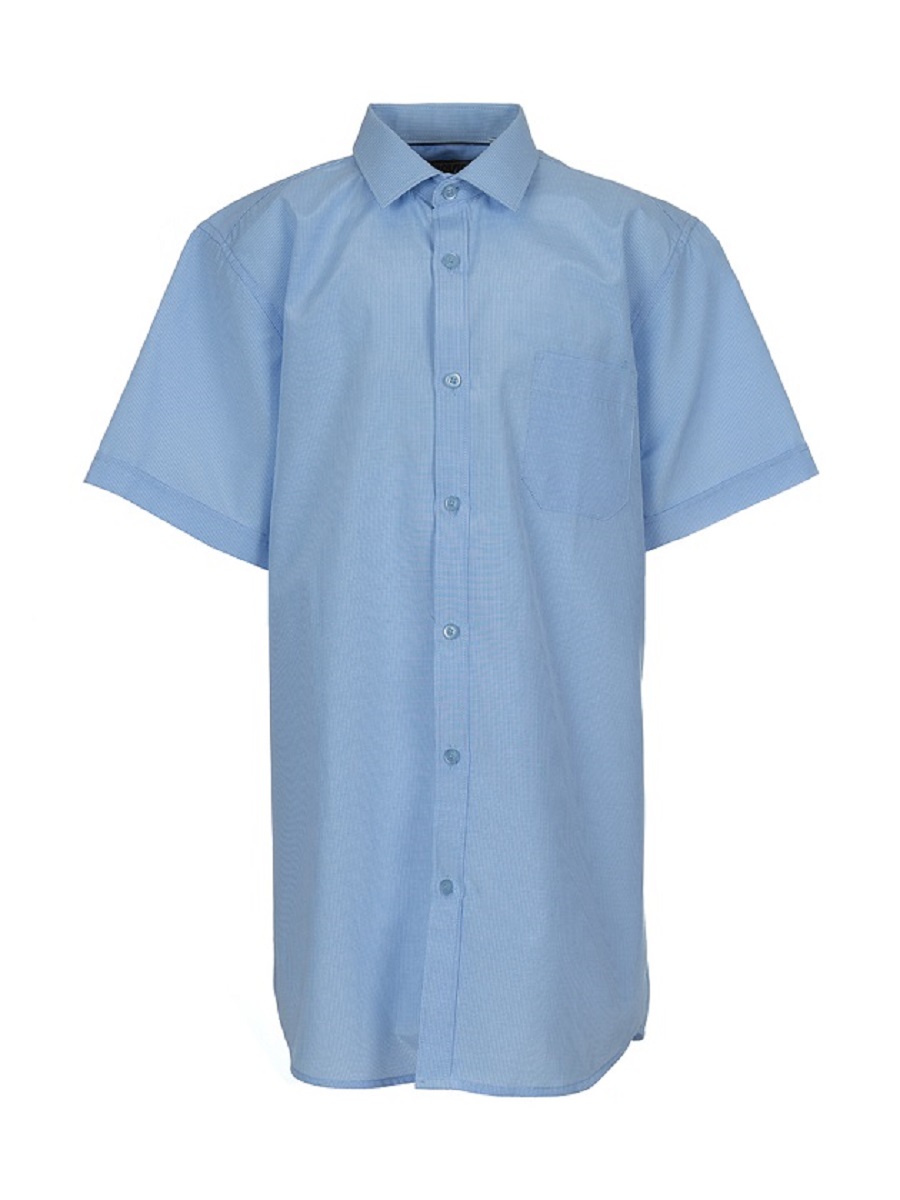 Рубашка детская Imperator Ocean III MC-ПК, темно голубой, 172.