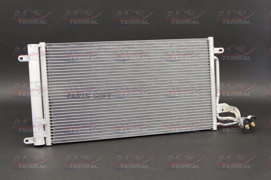 

1040093 Радиатор кондиционера Polo / A1/ Ibiza / Rapid / Fabia (10-) ACS TERMAL 104