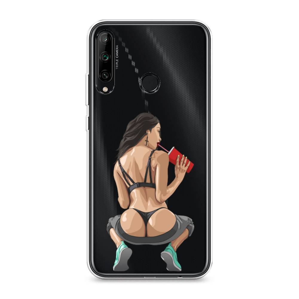 

Чехол на Honor 9C "Сочные булочки", Бежевый;красный;черный, 612550-6