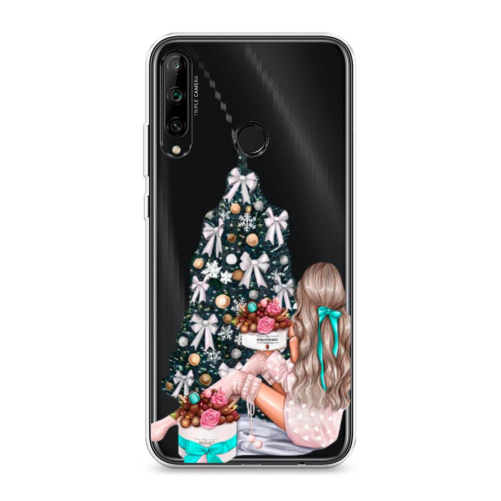 

Чехол на Honor 9C "New Year", Зеленый;бежевый;голубой, 612550-5